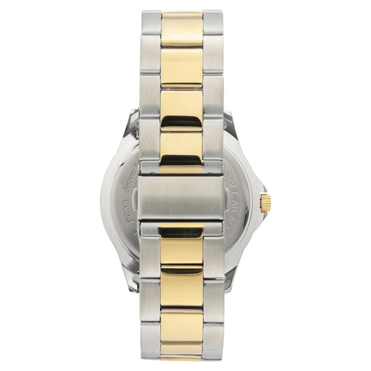 Armitron Men's Two-Tone and Navy Day Date Wristwatch
