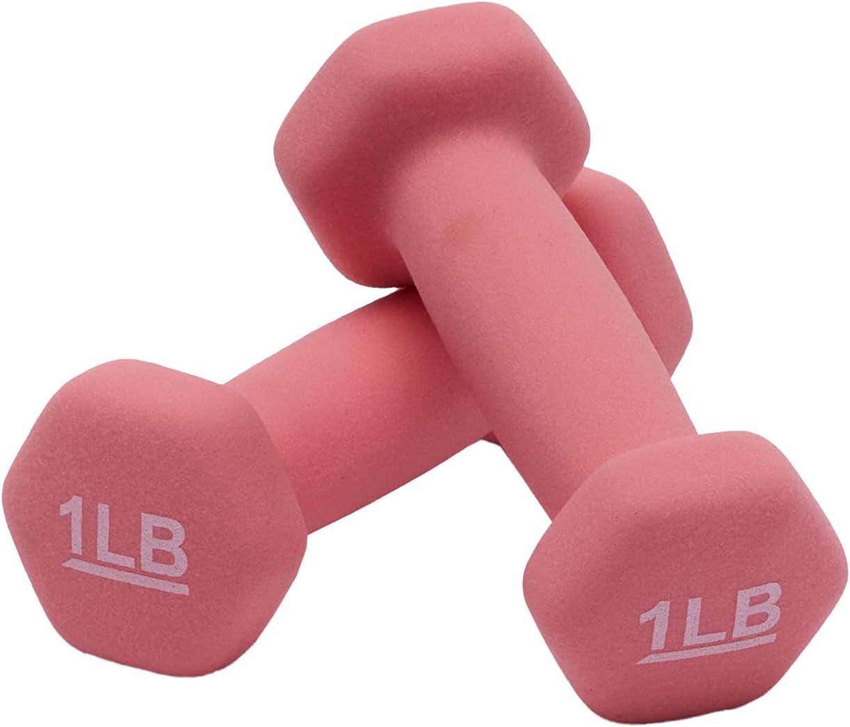 Neoprene Dumbbell Hand Weights - Non-Slip Grip for Home Gym & Strength Training