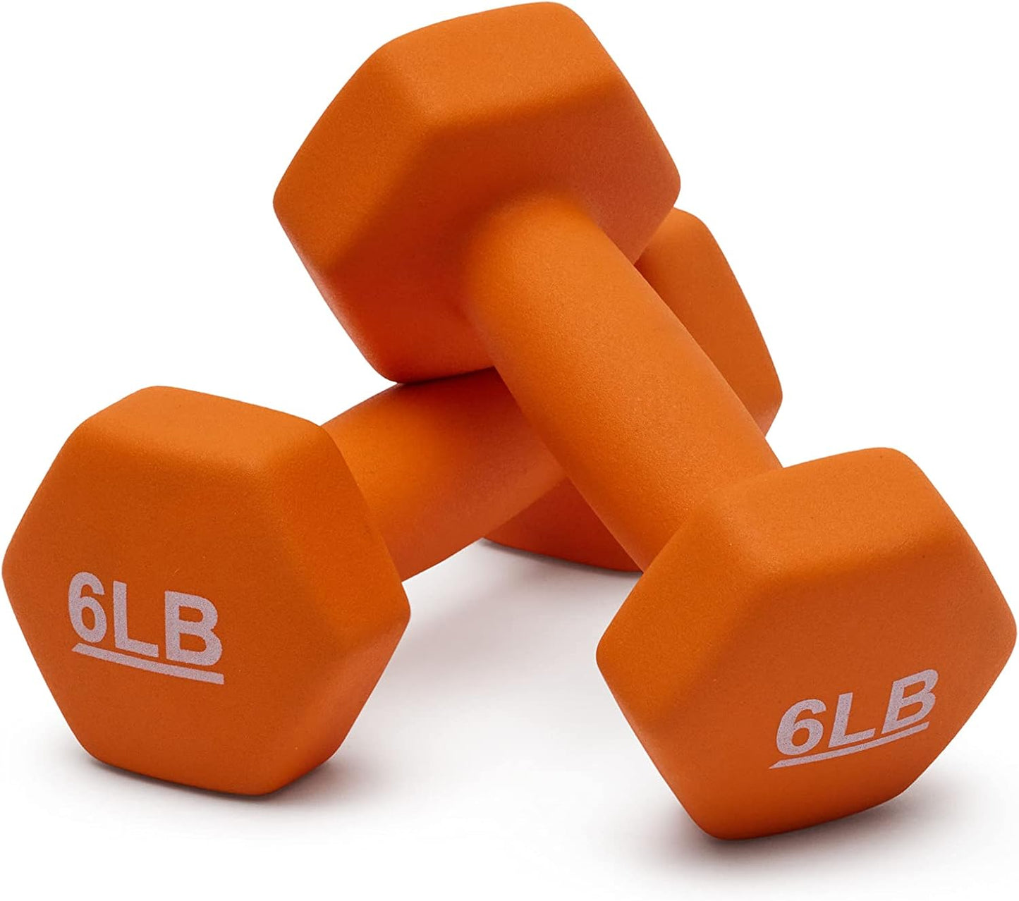 Neoprene Dumbbell Hand Weights - Non-Slip Grip for Home Gym & Strength Training