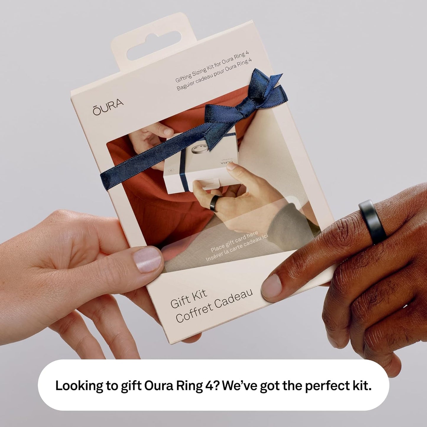 Oura Ring 4 - Silver - Size 8 - Smart Ring for Sleep, Fitness & Health Tracking