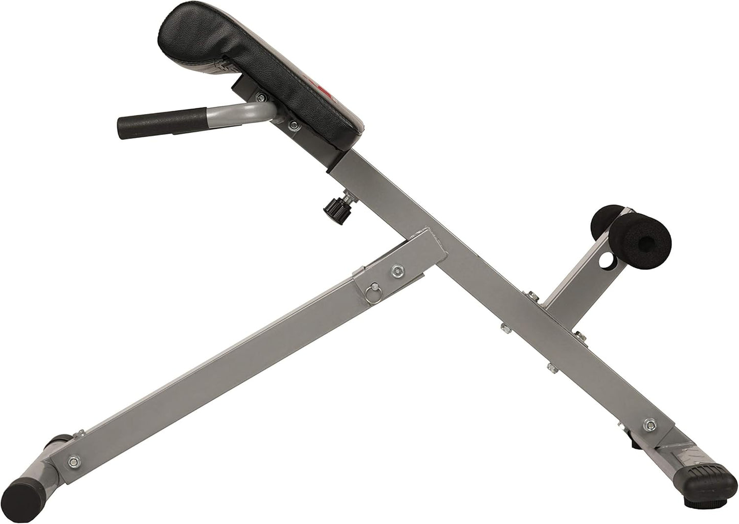 Foldable Roman Chair - Adjustable Hyperextension Bench for Back, Glute & Ab Workouts