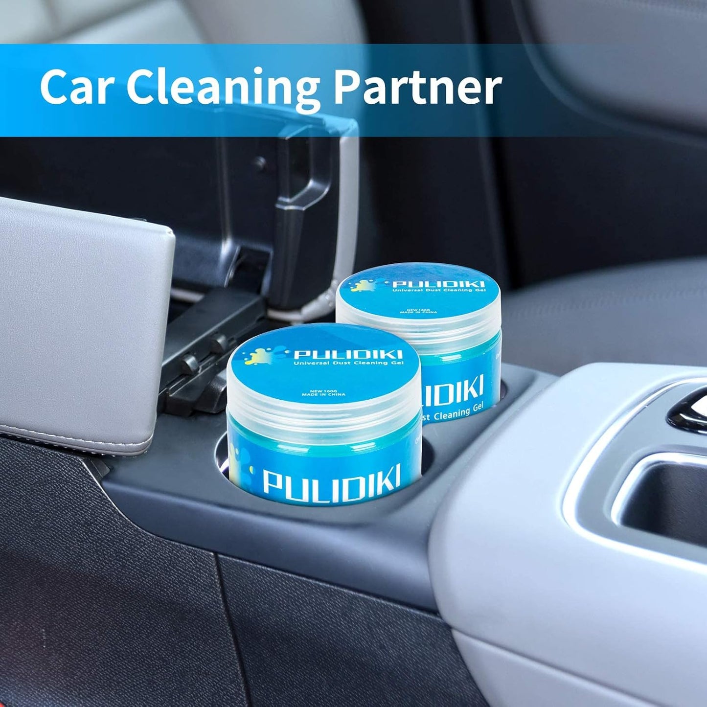 Car Cleaning Gel - Universal Detailing Putty for Interior Dust & Dirt Removal