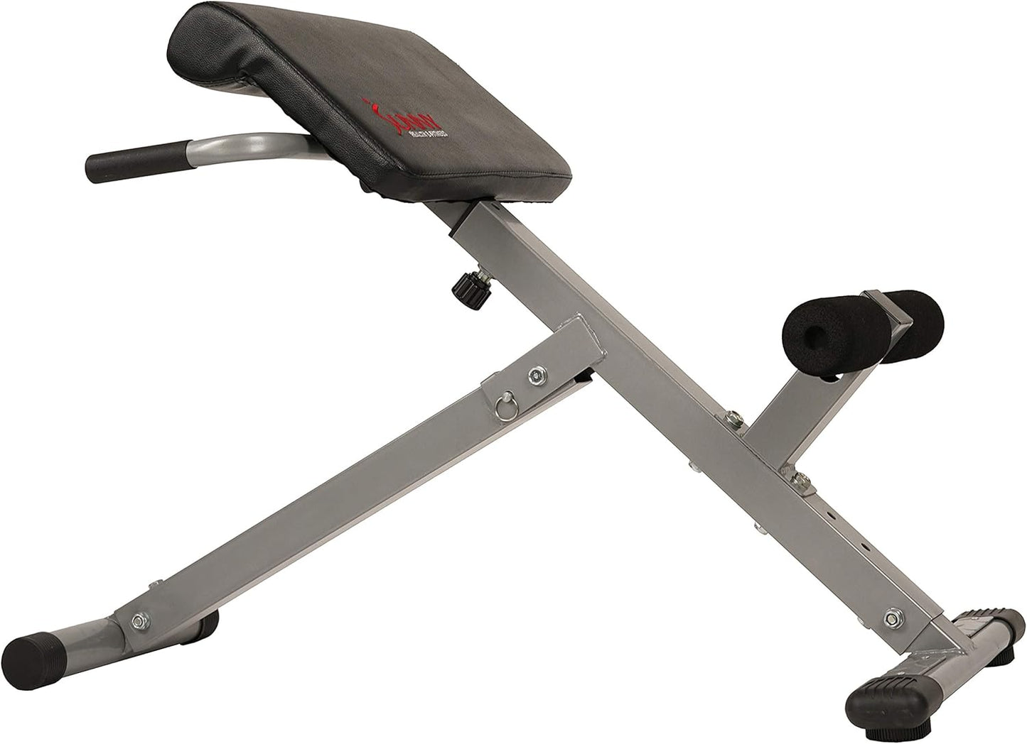 Foldable Roman Chair - Adjustable Hyperextension Bench for Back, Glute & Ab Workouts