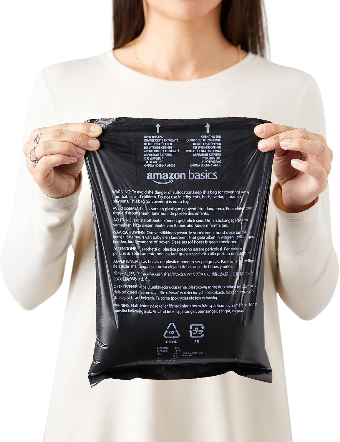 Dog Poop Bags with Dispenser - 300 Count Leakproof Unscented Waste Bags with Leash Clip