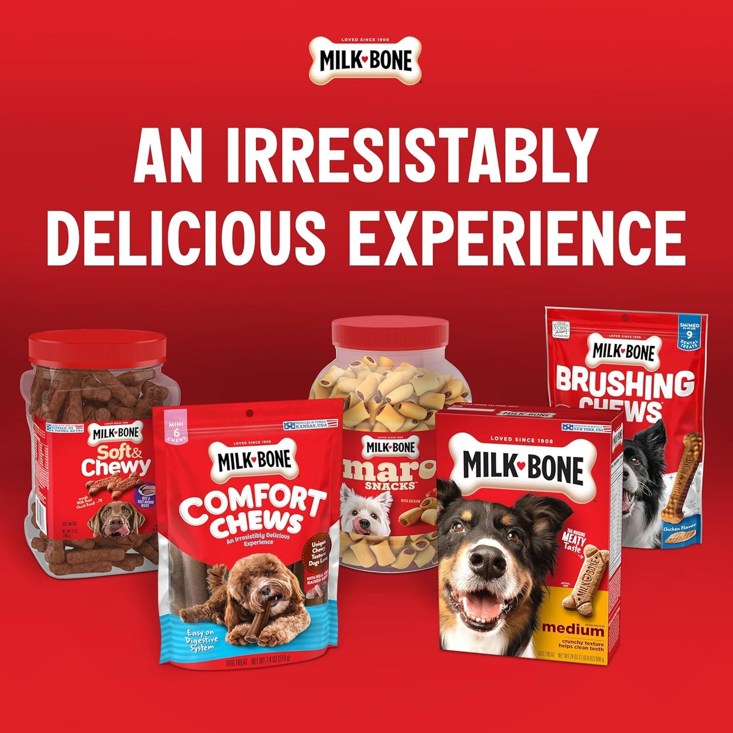 Milk-Bone Original Dog Treats Biscuits for Medium Dogs - 10 Pound