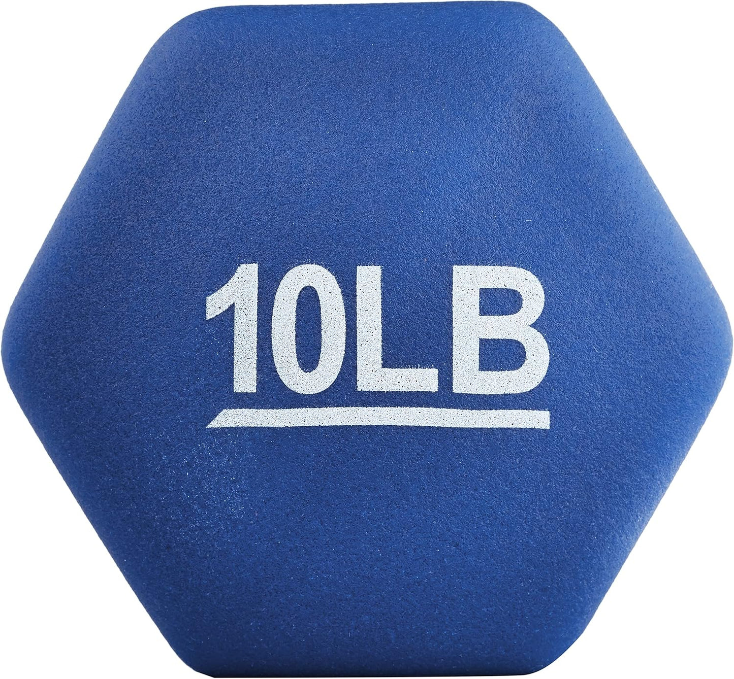 Neoprene Dumbbell Hand Weights - Non-Slip Grip for Home Gym & Strength Training