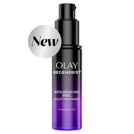 Olay Regenerist Night Resurfacing Peel Treatment - Exfoliating & Renewal, 30mL
