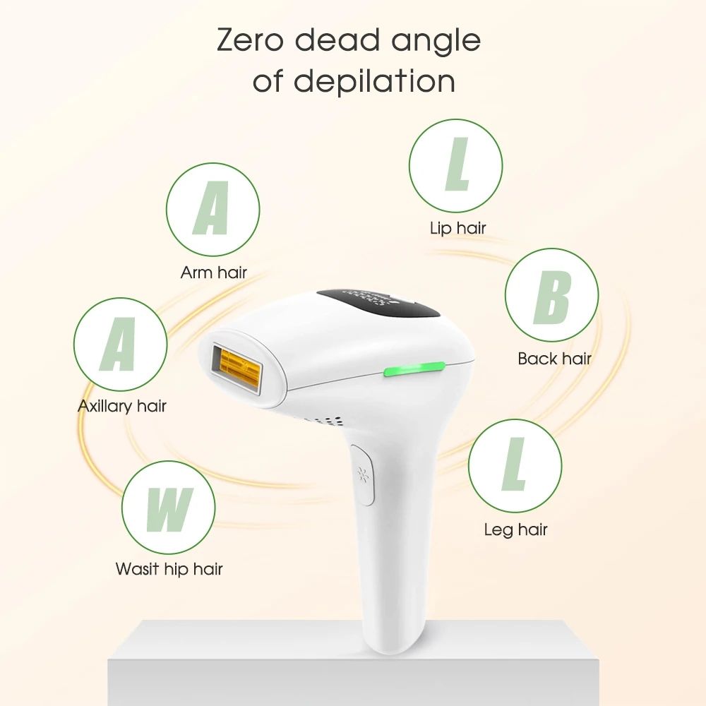 Professional Laser Epilator IPL Hair Removal Device | Body, Bikini & Leg Depilatory