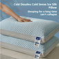 Cooling Breathable Tofu Pillows (1 Pack) | Ergonomic Memory Foam Sleep Pillow